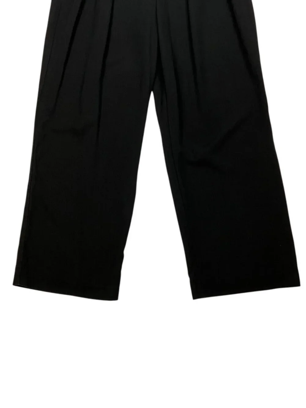 Free People Gabbie Pant 2 Black Pleated Front Wide Leg High Rise PANT ONLY